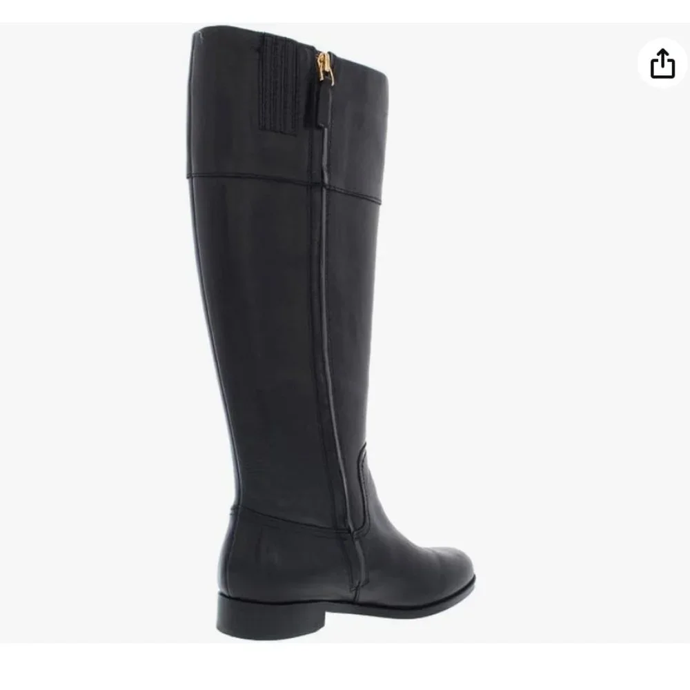 NIB - LAUREN RALPH LAUREN Bernadine Riding Boots - Black - Picture 2 of 4